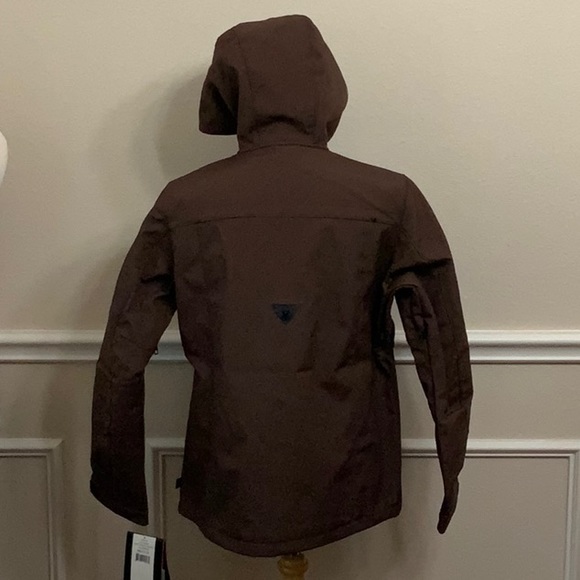 Spyder ADVERSE SOFT SHELL JACKET - Brown - Picture 4 of 16